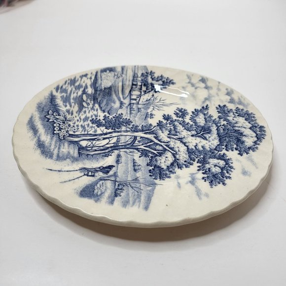 Vintage Nasco‎ Blue River Saucer - Made in Japan - Picture 8 of 10